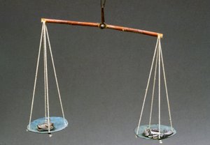 Scale for Weighing Gold and Silver